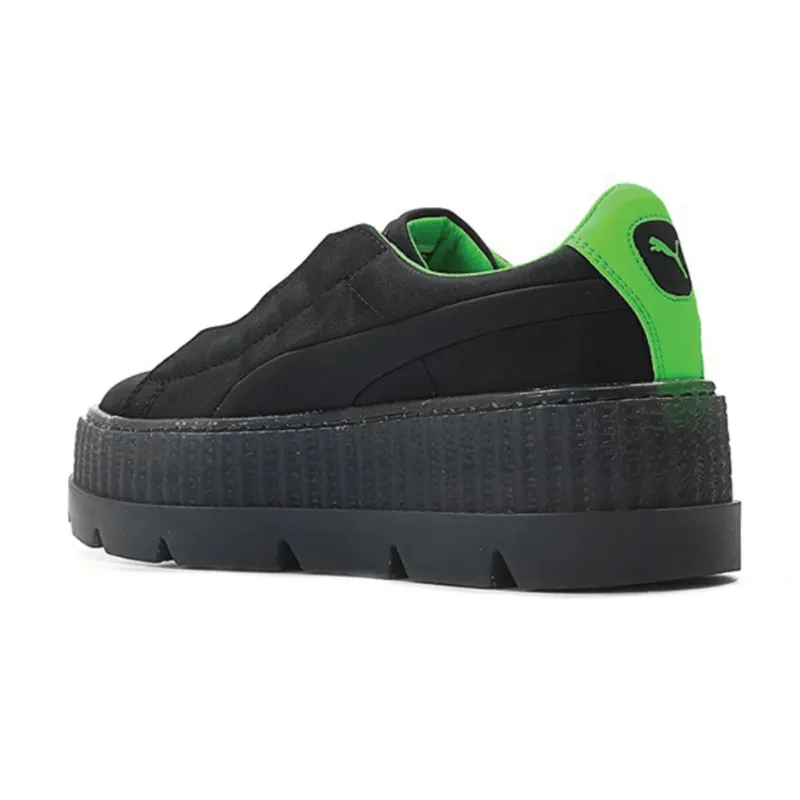Asics Novak Shoes Puma Cleated Creeper Surf 'Rihanna Fenty Black Green' - Women's