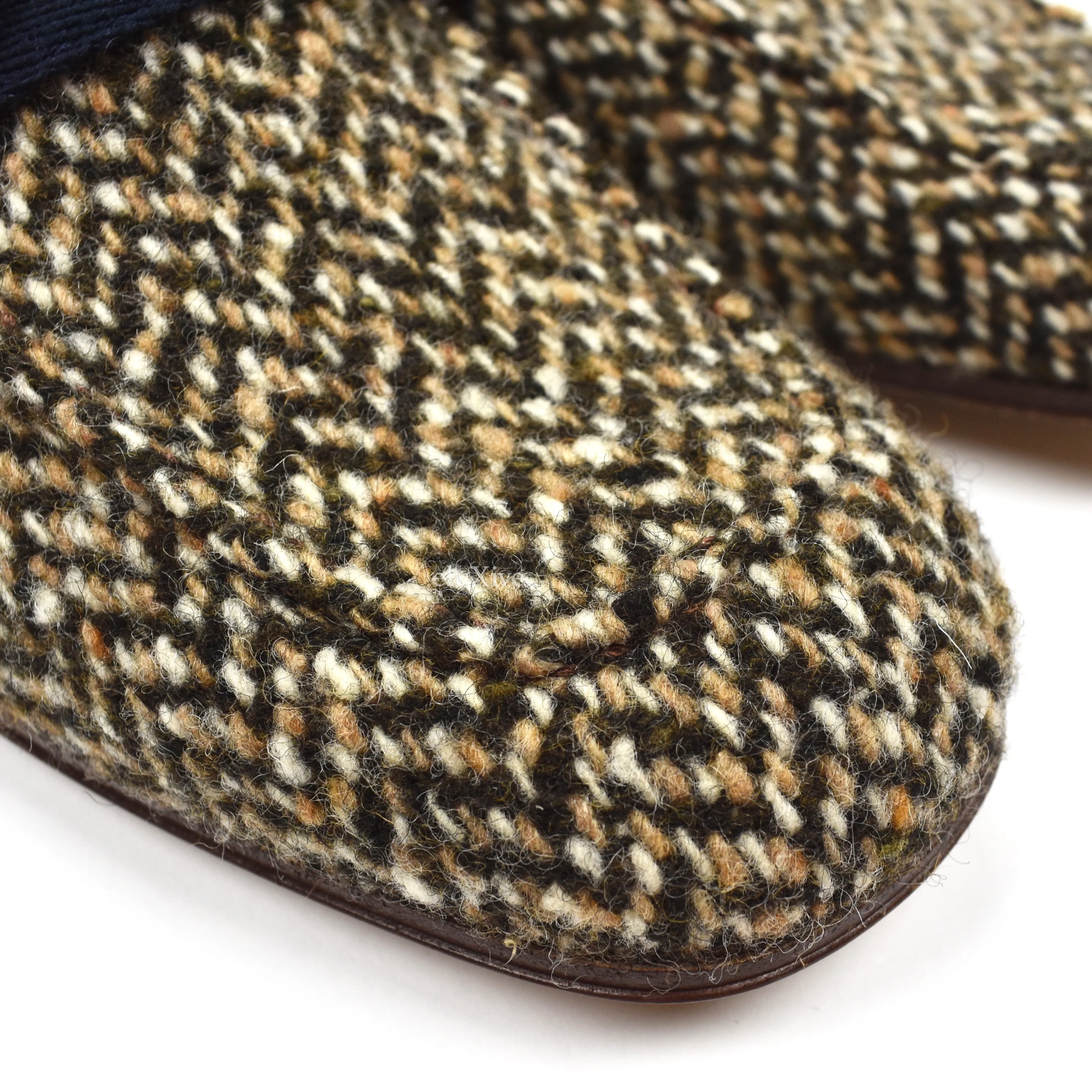 Gucci - Tweed Web Stripe Horsebit Loafers Tasman Slippers Outfit