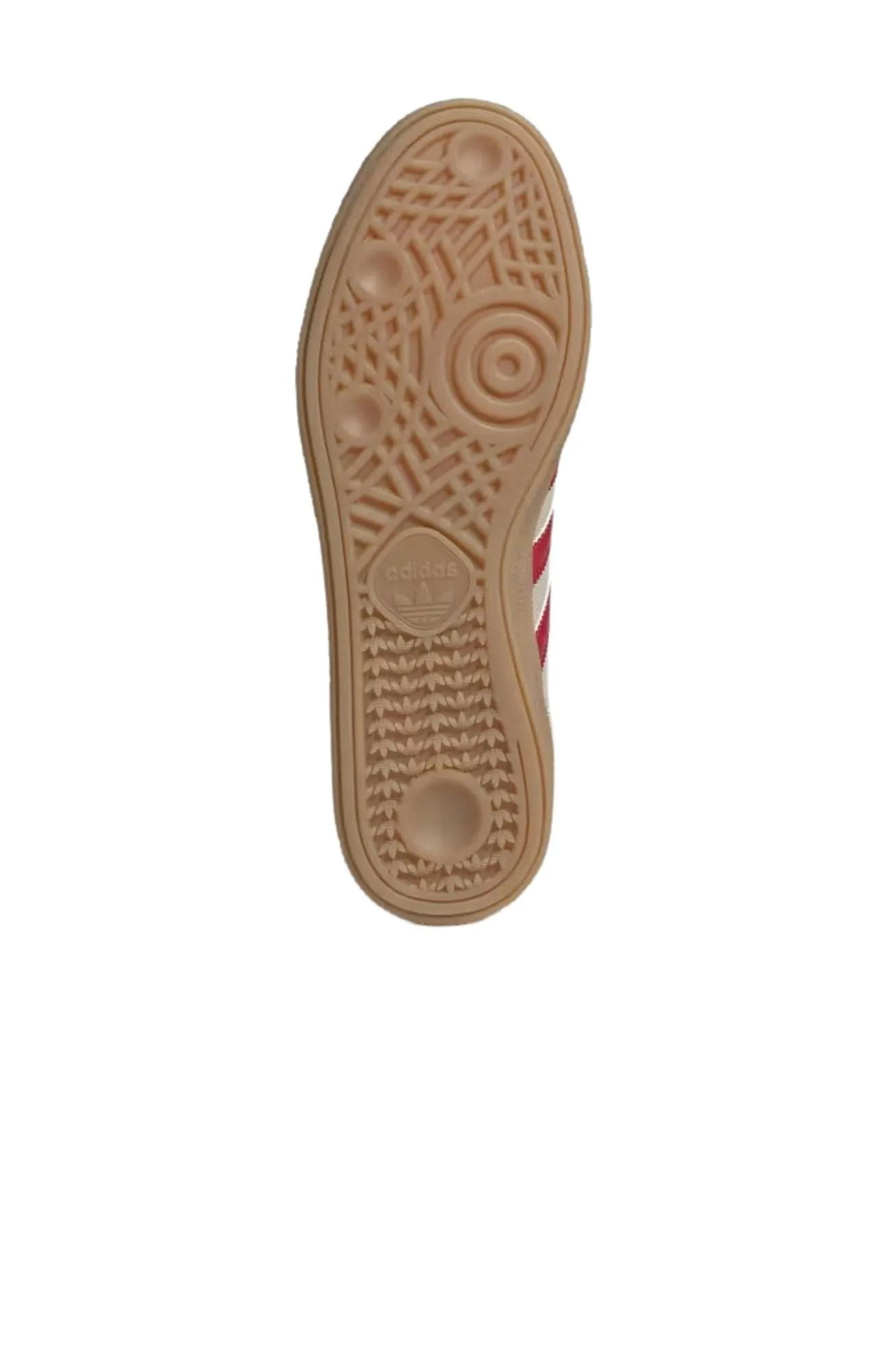 Adidas Leather Shoe Handball Spezial Grey Red Wonder Beige
