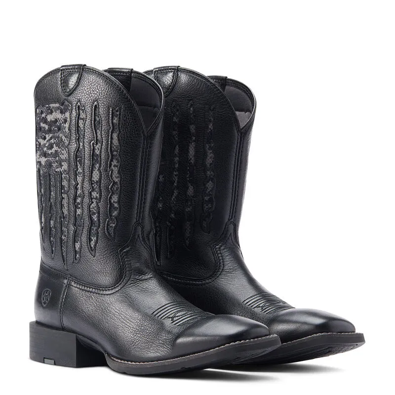 Guccissima Boots Ariat Black/Camo Sport My Country VentTEK Western Boot