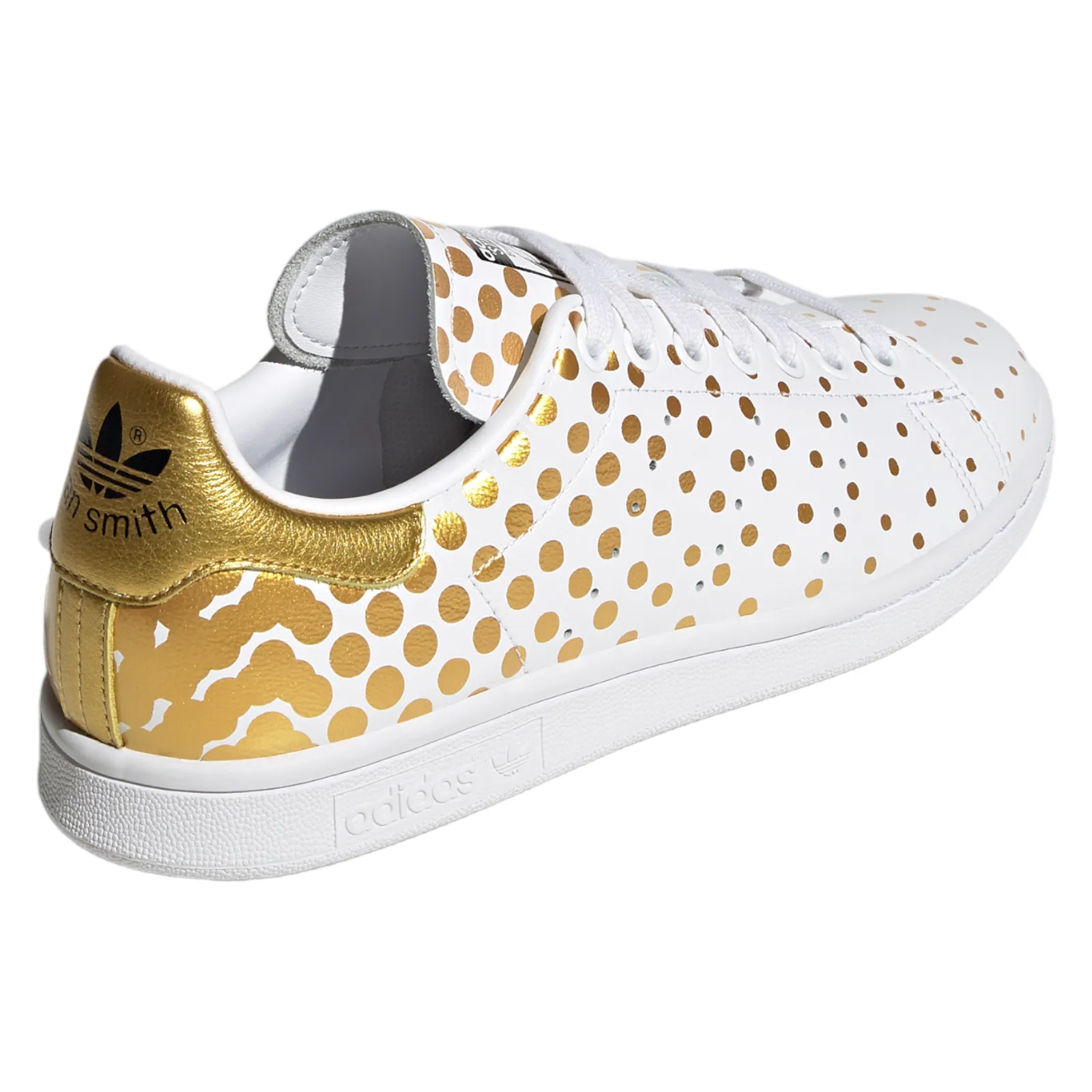 adidas Originals Womens Stan Smith Shoes - White Gold Tennessee Vols Adidas Shoes