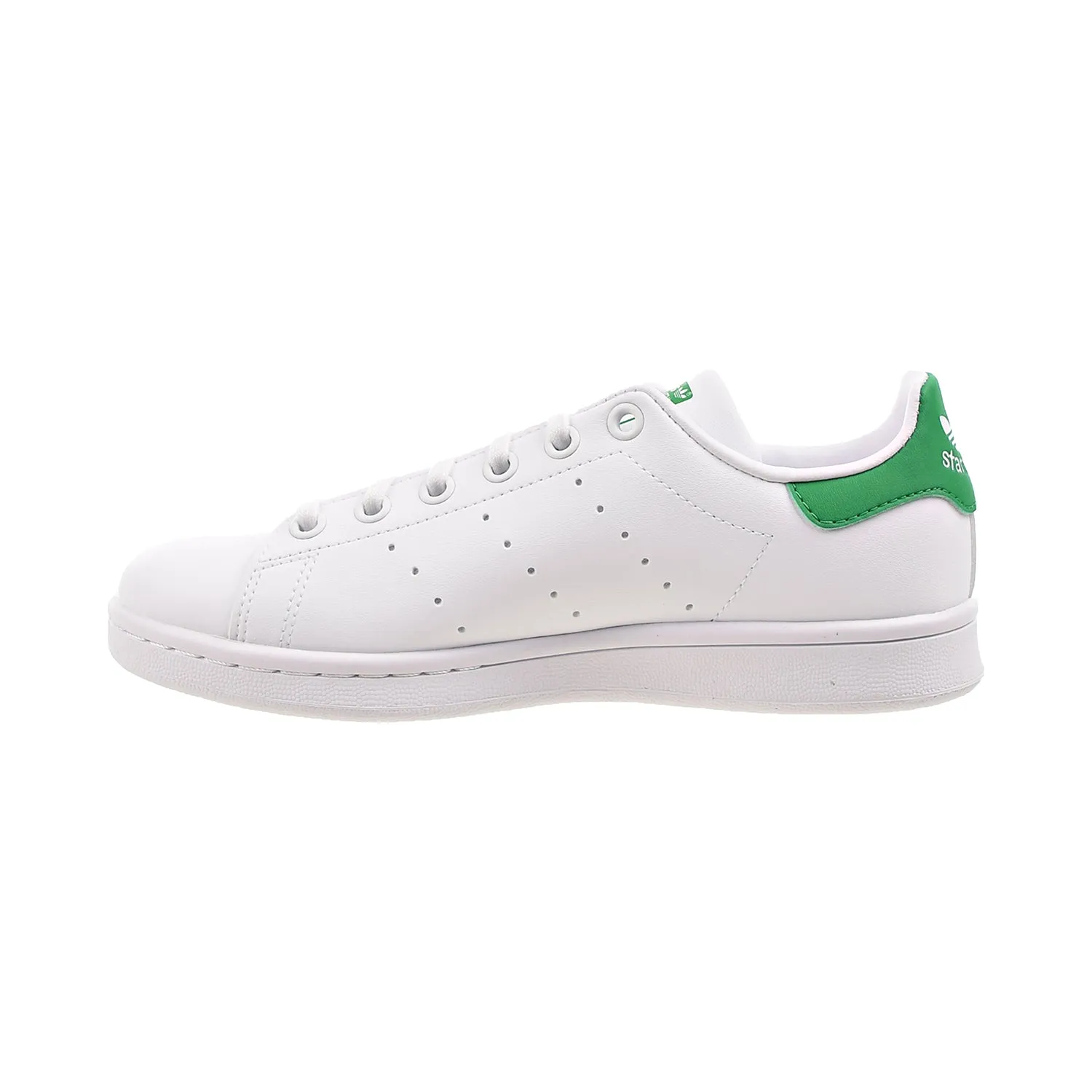 Superstar Adidas Shoes Adidas Stan Smith J Big Kids' Shoes Cloud White-Green