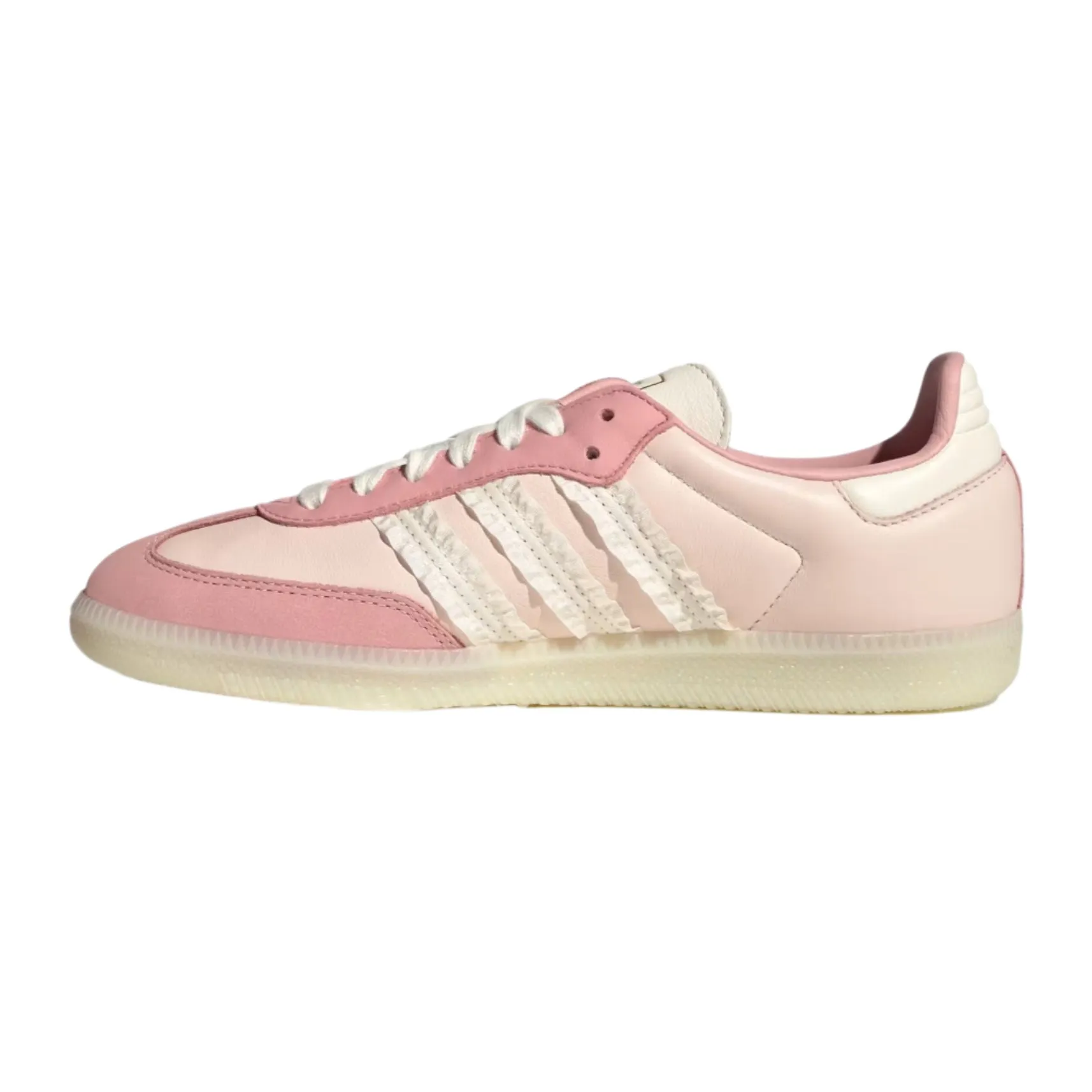 Adidas 360 24 Golf Shoes Adidas Samba Women's Ruffle Stripes Pack Wonder Mauve Pink