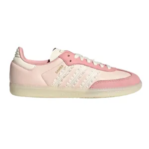 Adidas Samba Women's Ruffle Stripes Pack Wonder Mauve Pink Rod Laver Shoes Adidas