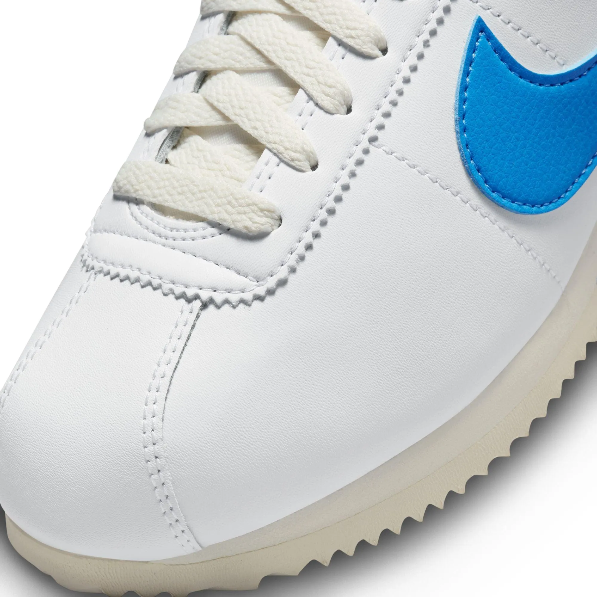 Asics Shoes No Tongue Wmns Cortez 'White University Blue'