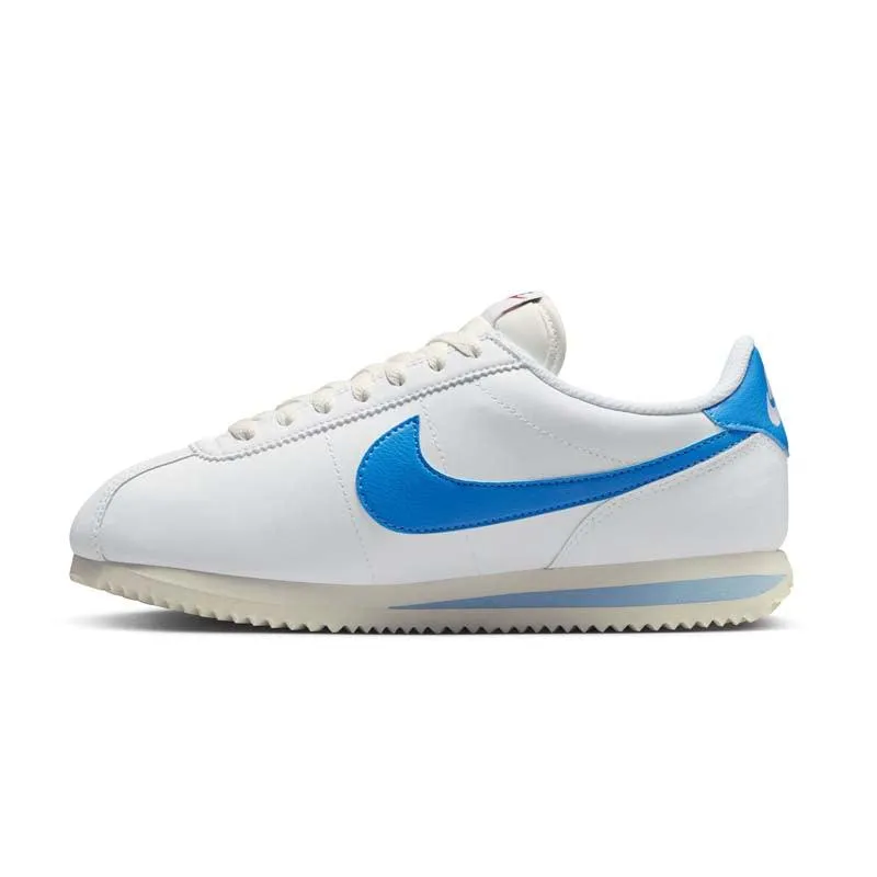 Asics Tennis Shoes Novak Djokovic Wmns Cortez 'White University Blue'