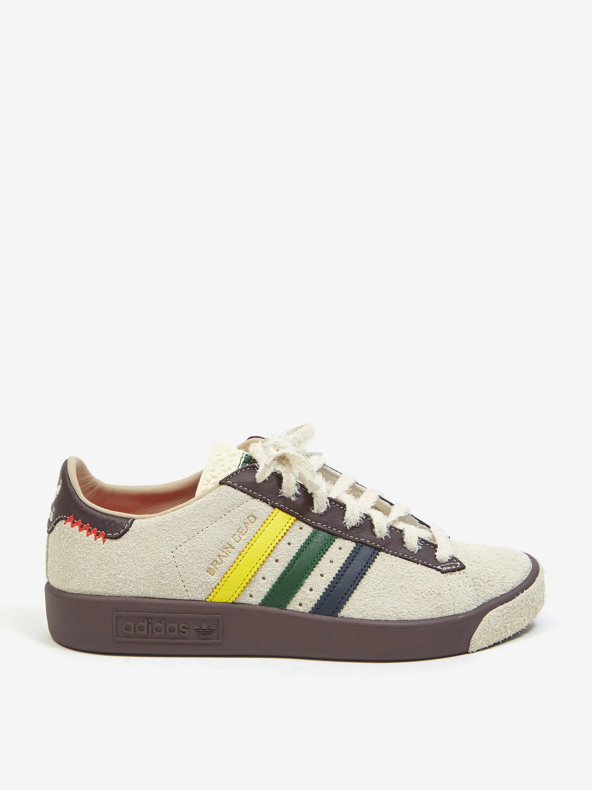 Adidas x Brain Dead Forest Hills - Crew White/Panton/Night Red Youth Shoes Adidas