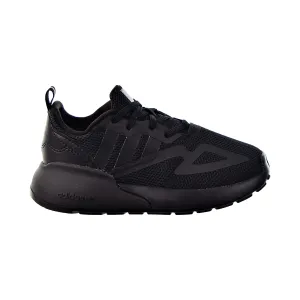 Shoes Neo Adidas Adidas ZX 2K EL I Toddlers Shoes' Core Black-Core Black-Shock Pink