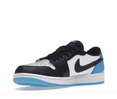 Asics Tennis Shoes JORDAN 1 RETRO LOW OG BLACK DARK POWDER BLUE