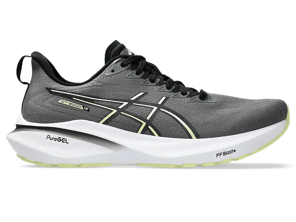 ASICS MEN'S GT 2000 13 CARBON/BLACK RUNNING SHOES Asics Cricket Shoes