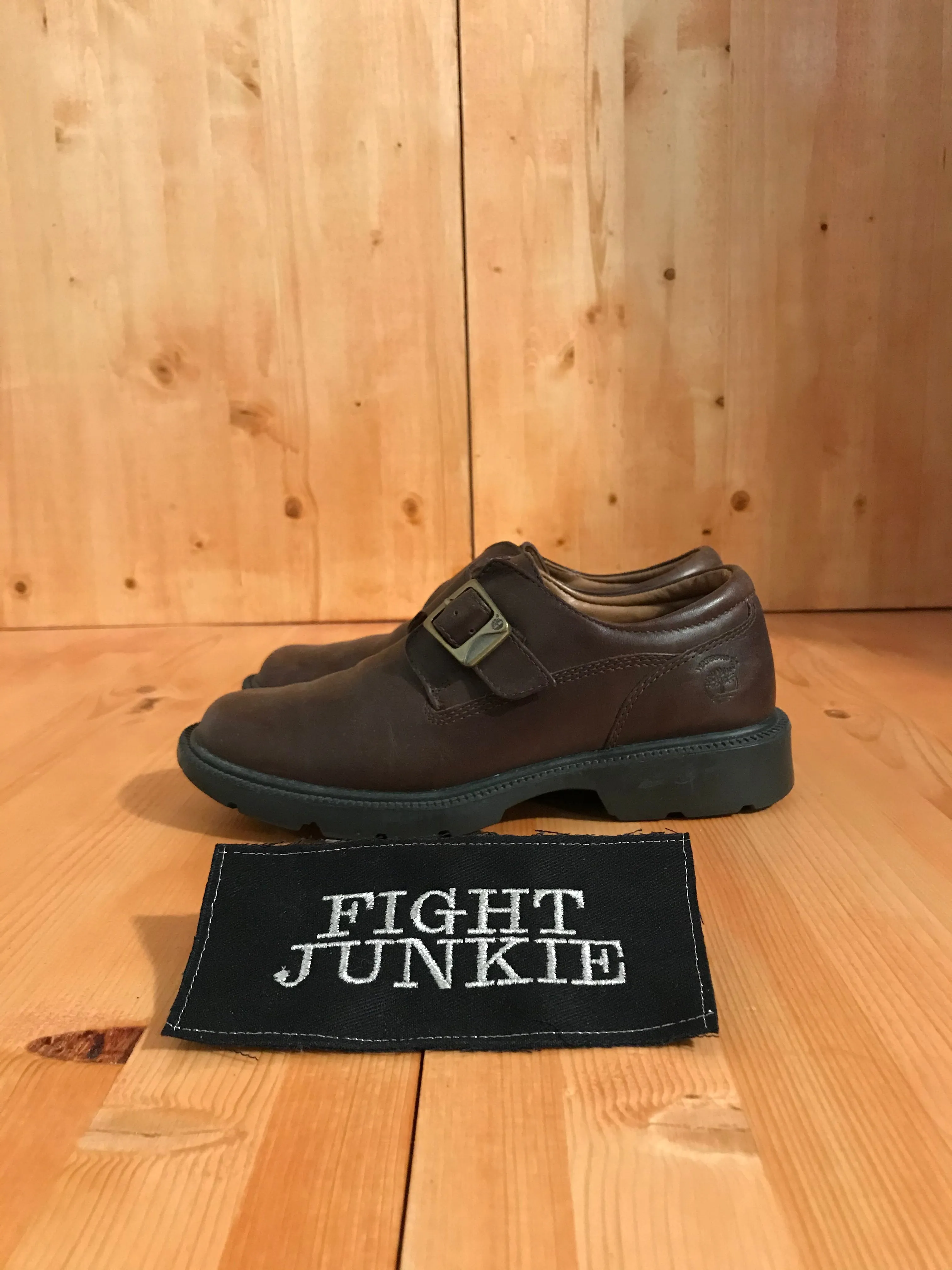 TIMBERLAND Women's Size 6M Leather Oxford Waterproof Smart Comfort Shoes Sneakers Brown Warm Waterproof Shoes