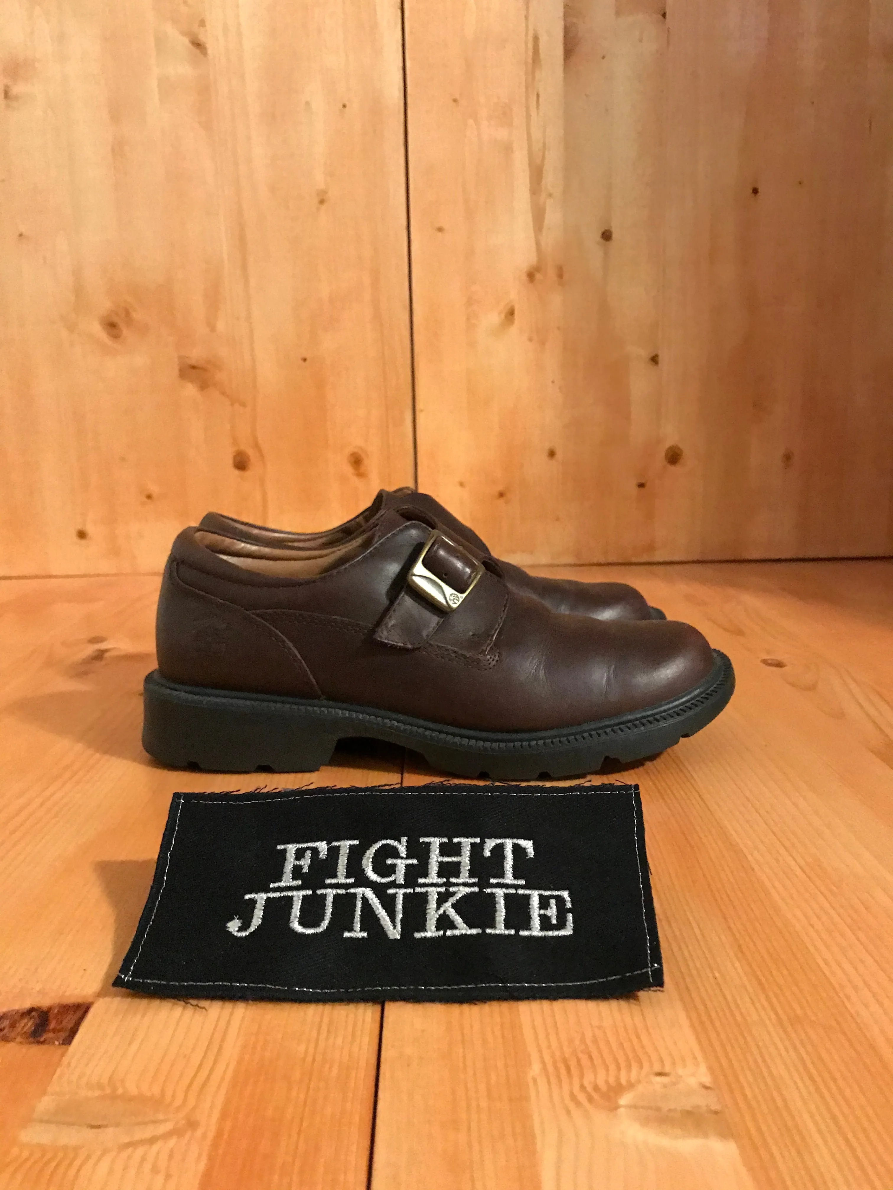 TIMBERLAND Women's Size 6M Leather Oxford Waterproof Smart Comfort Shoes Sneakers Brown Cushioned Waterproof Walking Shoes