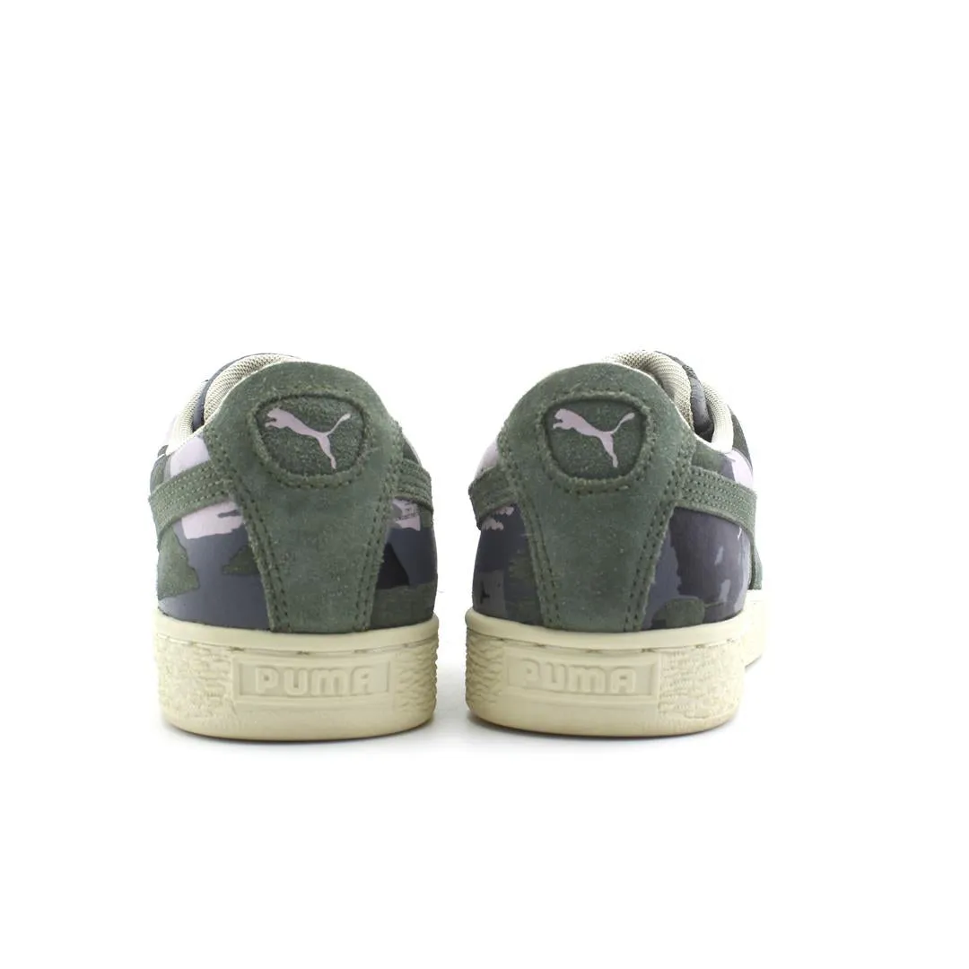 PUMA  SUEDE CAMO Rubber Sole Sneakers