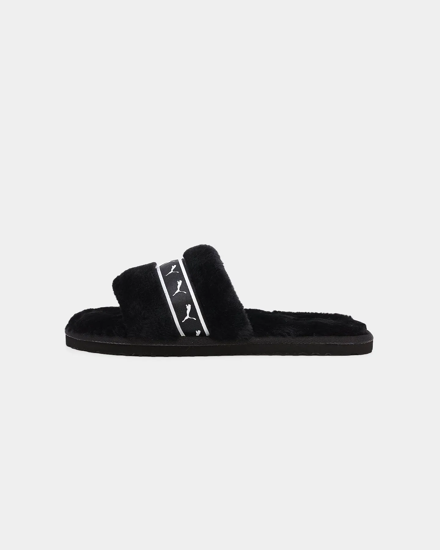 Puma Women's Fluff Remix Slides Puma Black Asics Premium Shoes