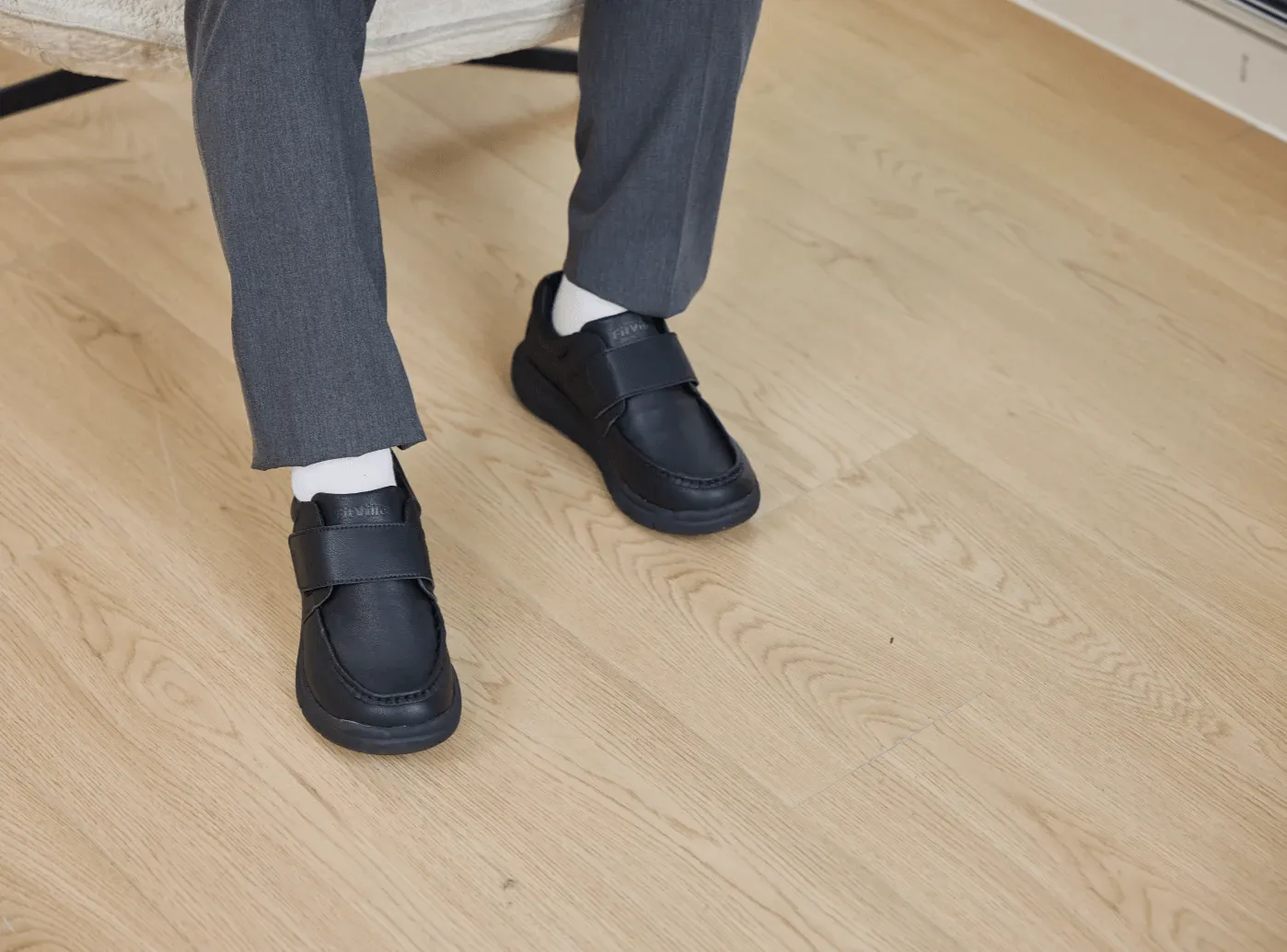 FitVille Men's BriskWalk Elite Dress Shoes V2 Good Shoes For Squatting