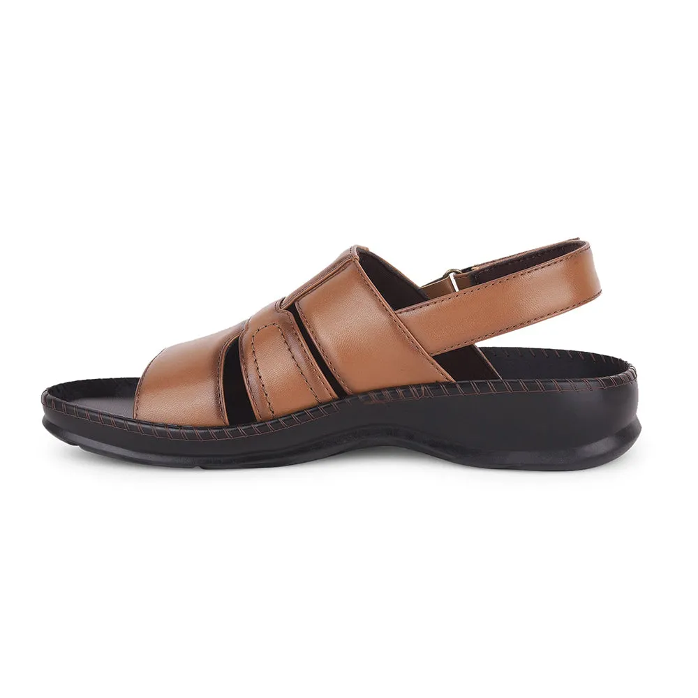 Bridget Sandals In Jamaica Healers Tan Casual Sandal For Men STARC-1E By Liberty