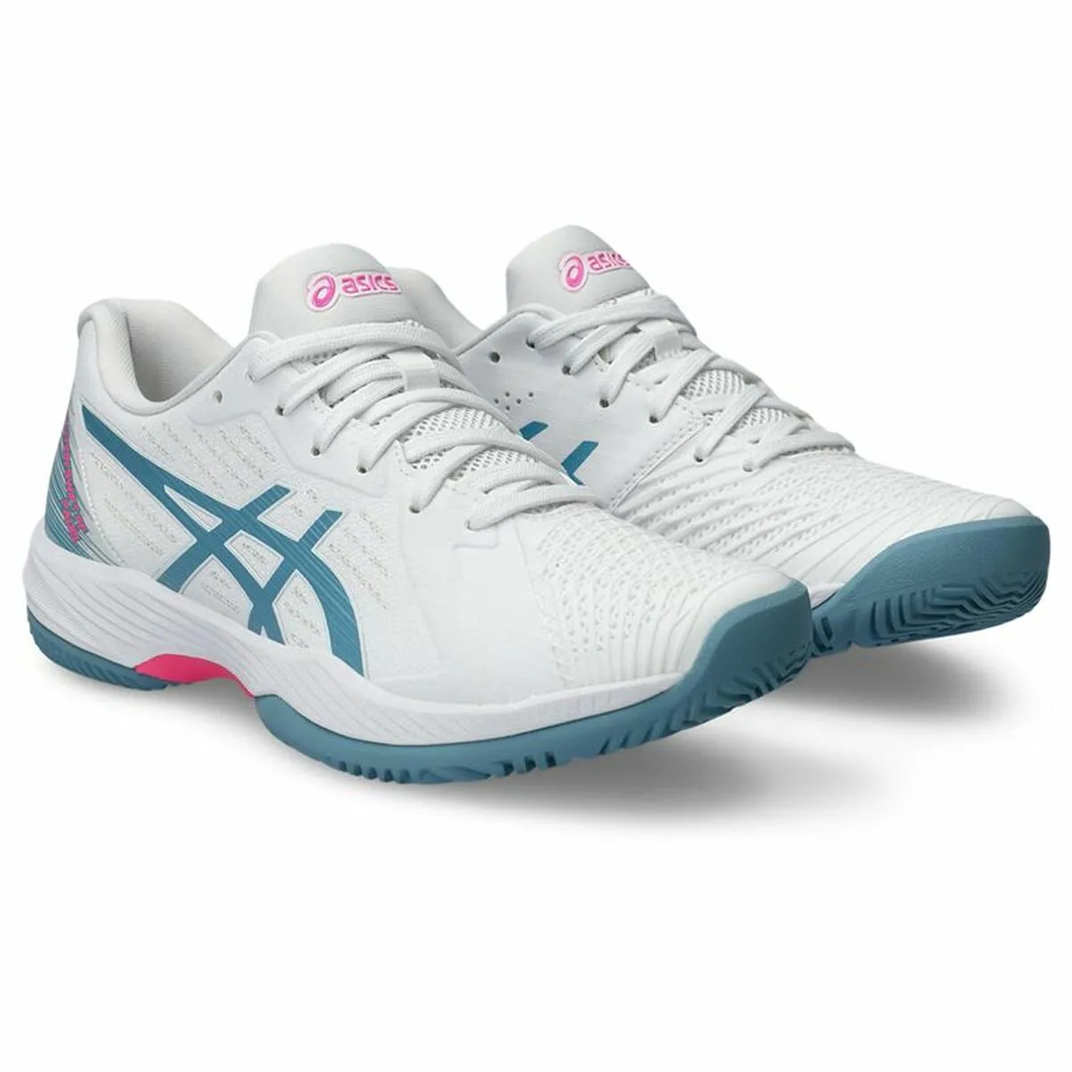 Asics Excite 8 Running Shoes Adult's Padel Trainers Asics Solution Swift Ff Lady White