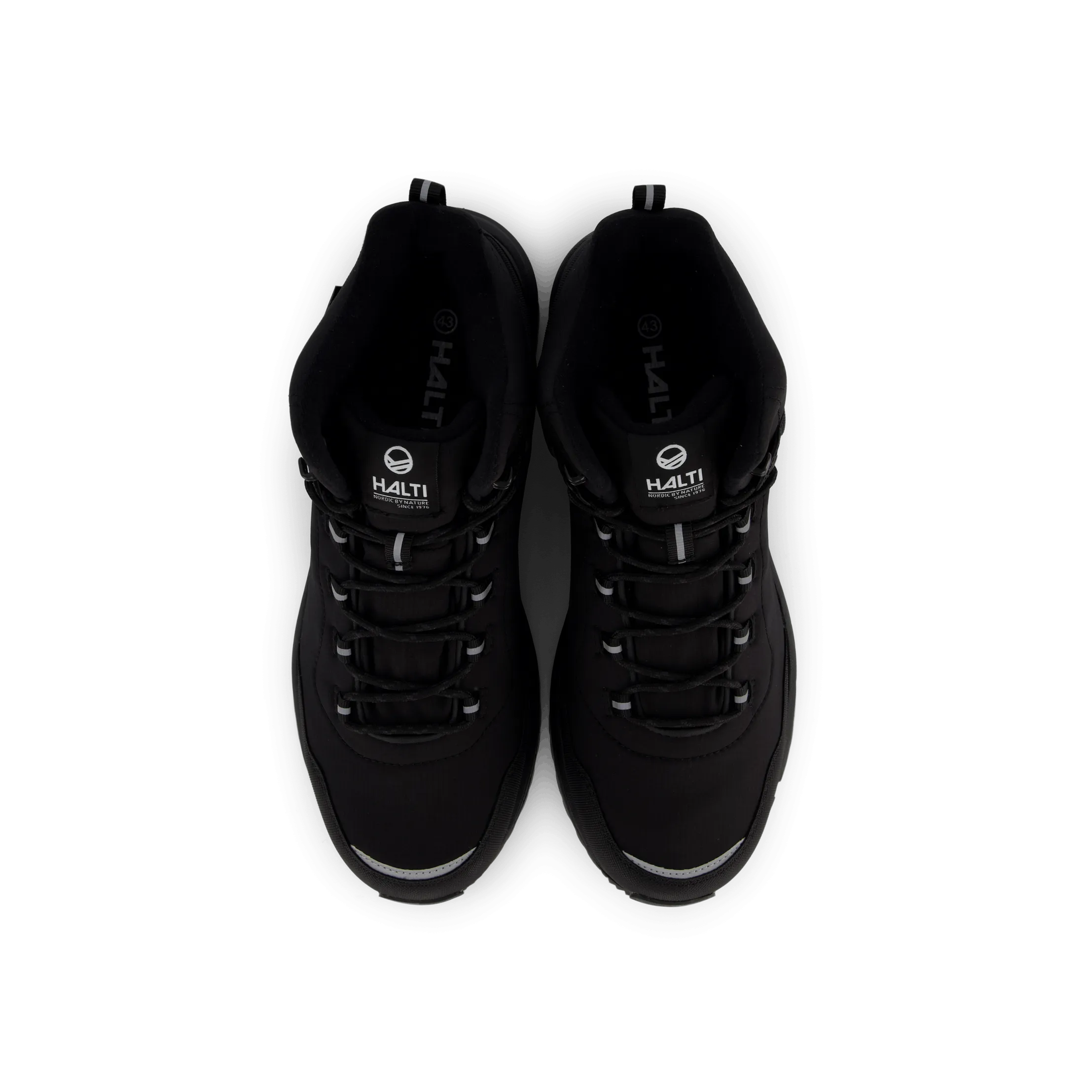 Felis Mid Dx M Black Hiking Shoes Wide Width Waterproof