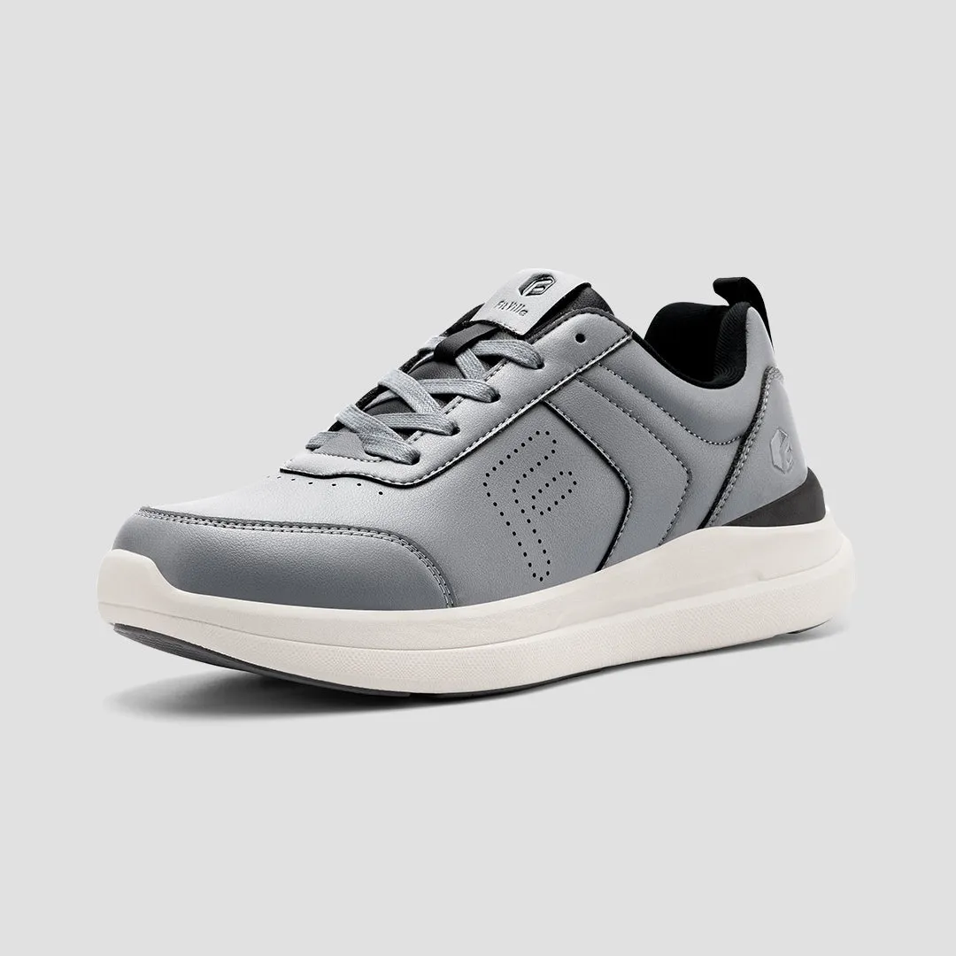 Bling Wedding Shoes FitVille Men's BriskWalk Deluxe Lace-up Business Casual Sneaker