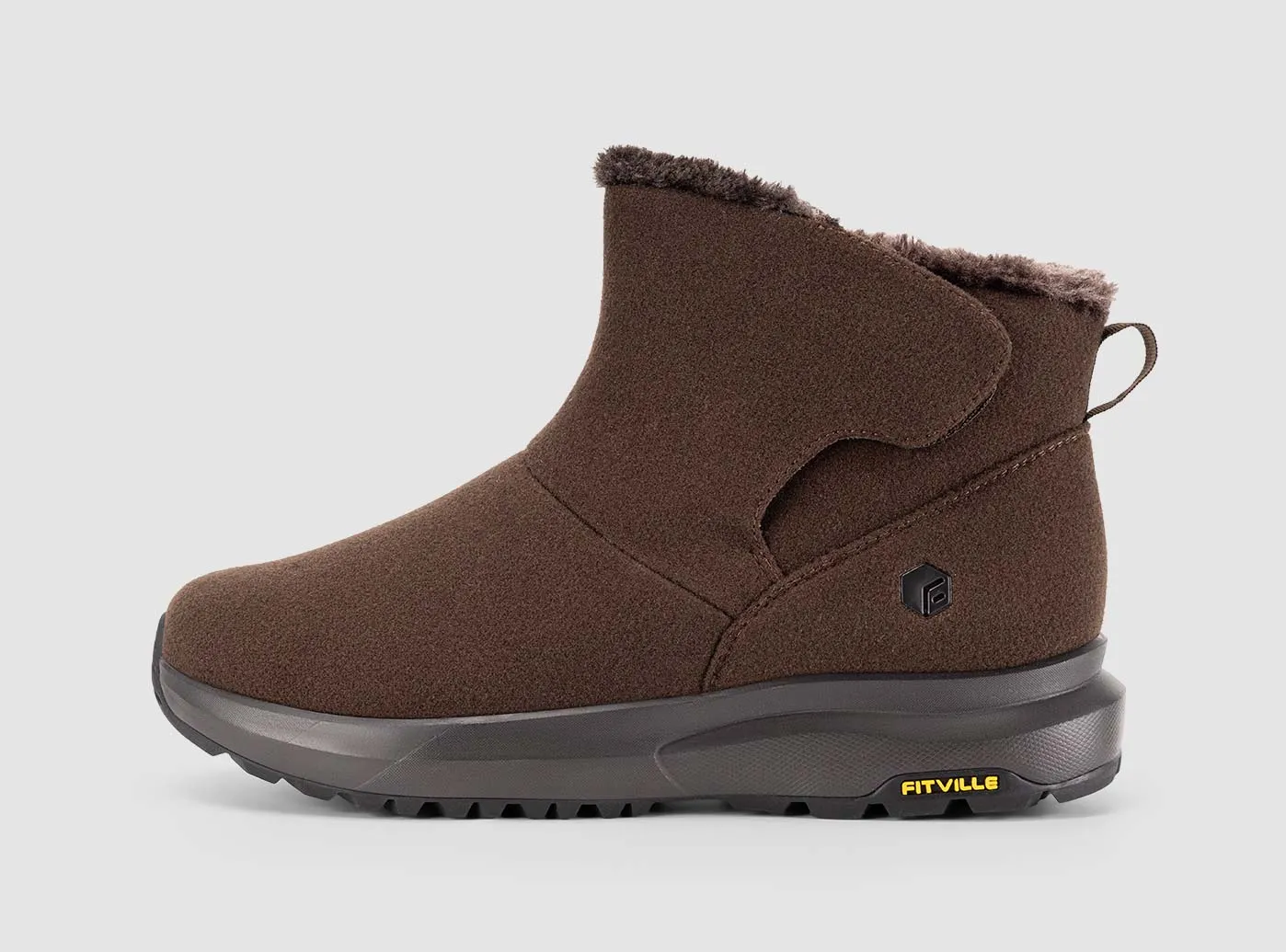 Hello Kitty Flat Shoes FitVille Men's CozyCore Winter Boots V9