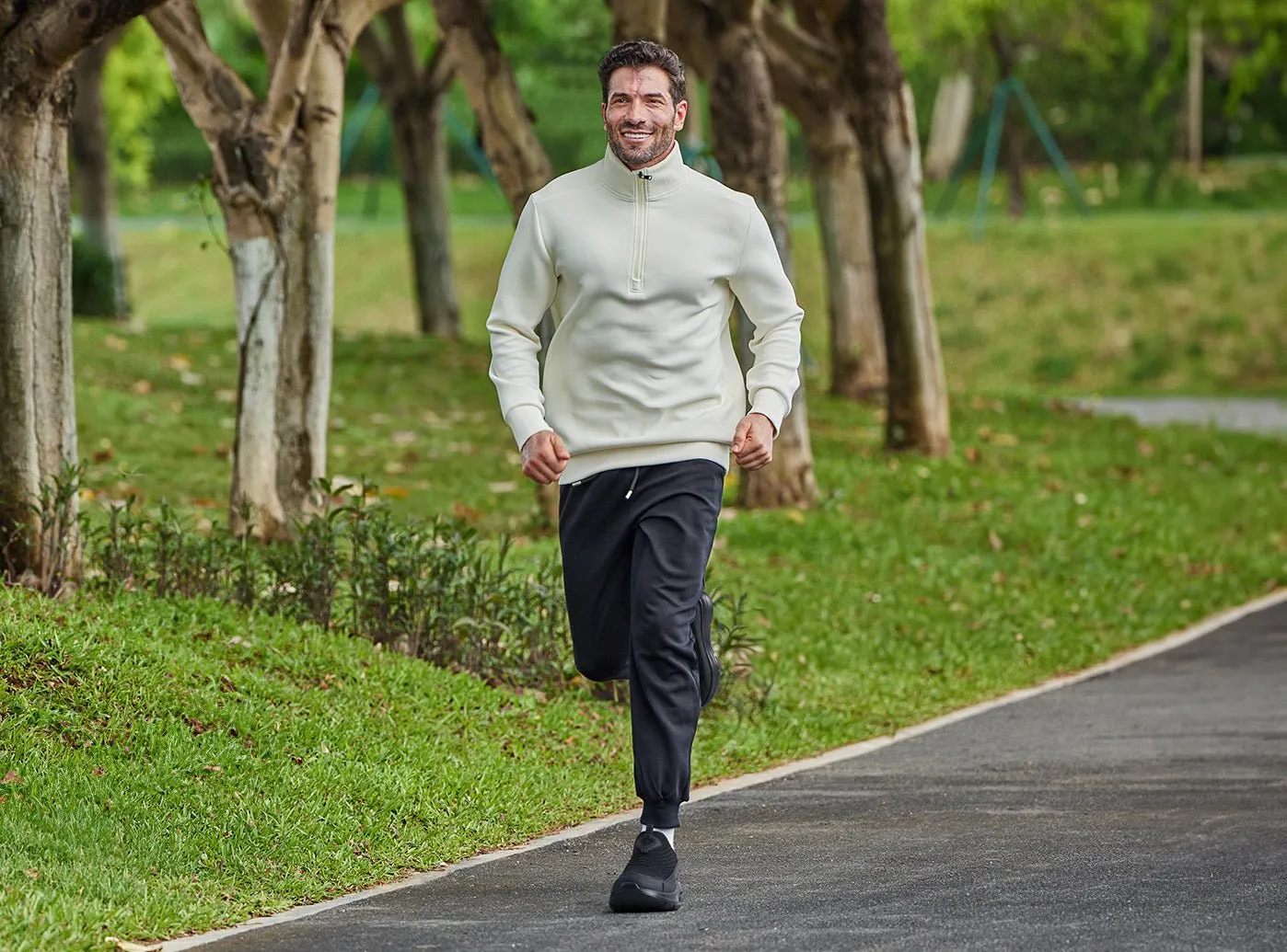 Party Outfit With Flat Shoes FitVille Men's Step Ease Slip-On Walking Shoes V1