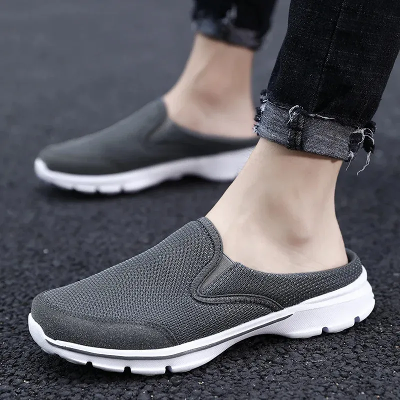 Flat Slip-On Sandals Mesh Surface Breathable For Men Sandals Ocho