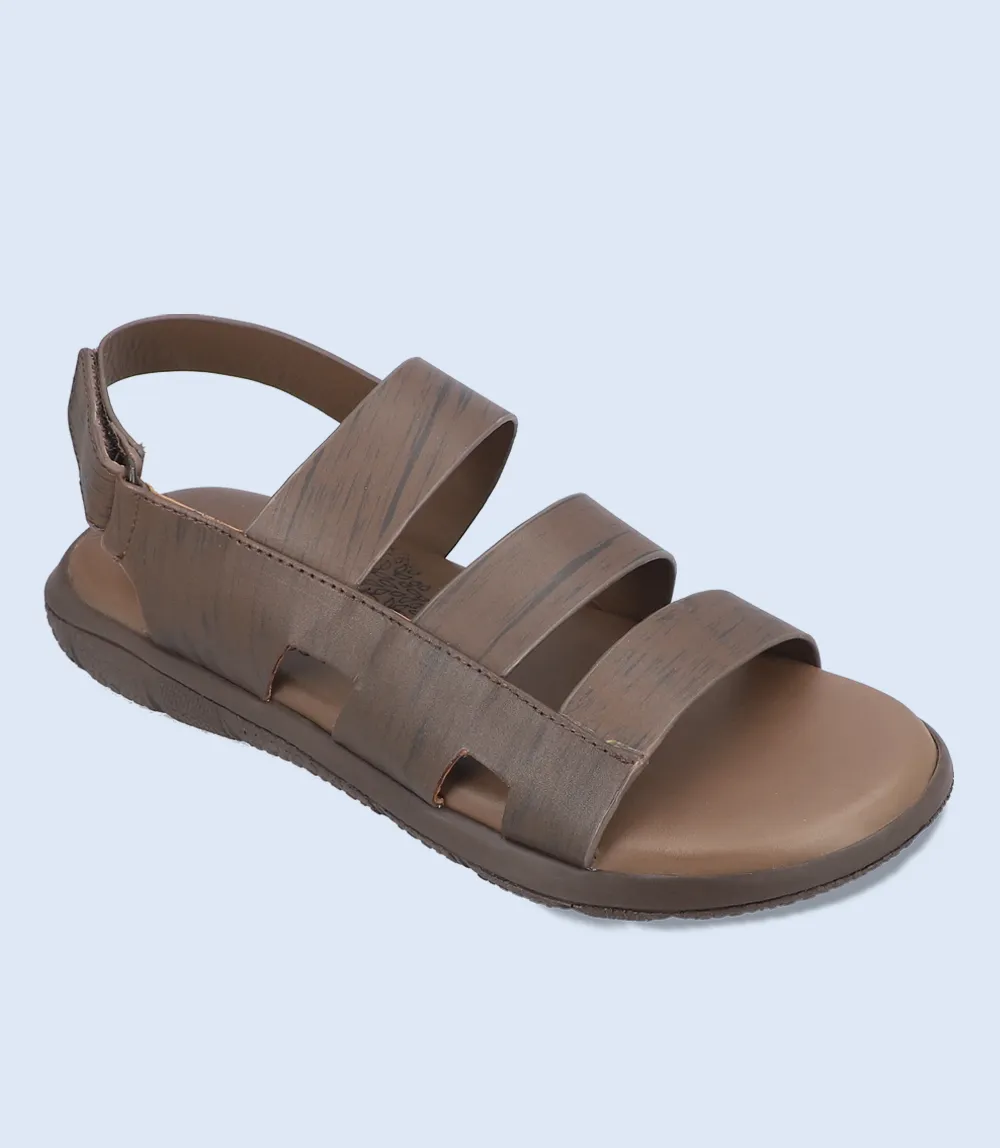 BM5509-BROWN-Men Sandal Cutest Sandals