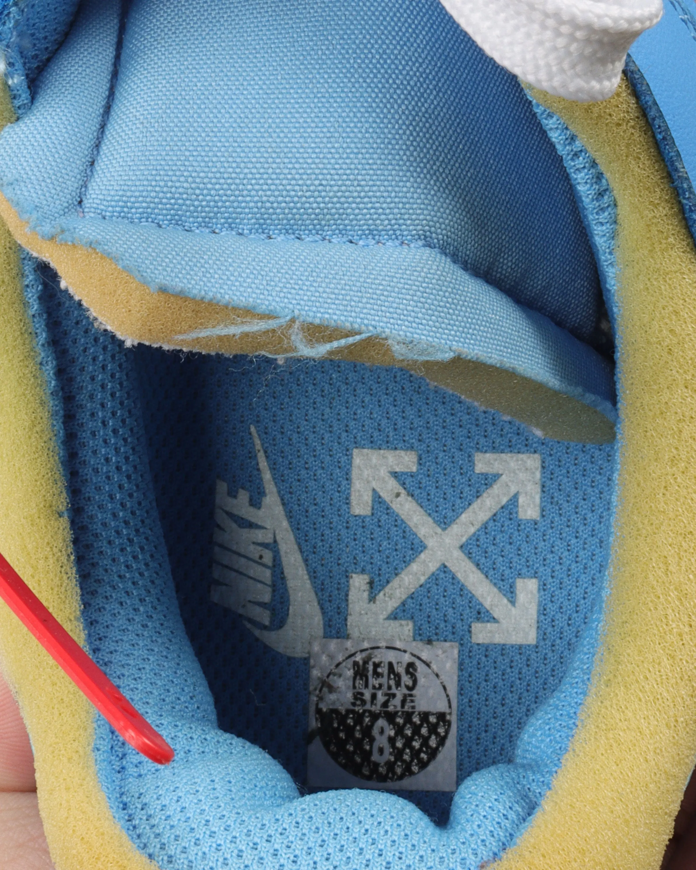 Asics Gel-foundation 13 Running Shoes Off-White MCA Air Force 1