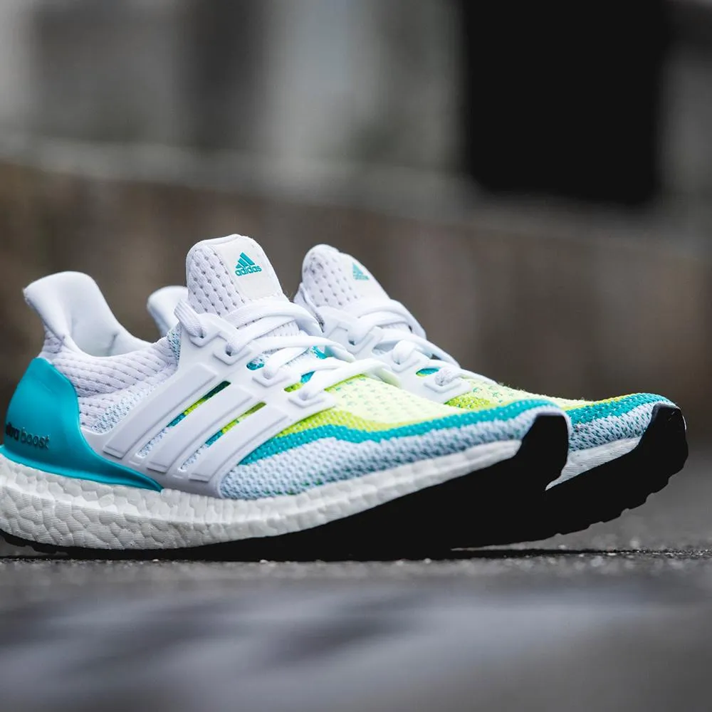 ADIDAS ULTRA BOOST - Halo-White-Semi Solar Slime Adidas Terrex Anylander Hiking Shoes