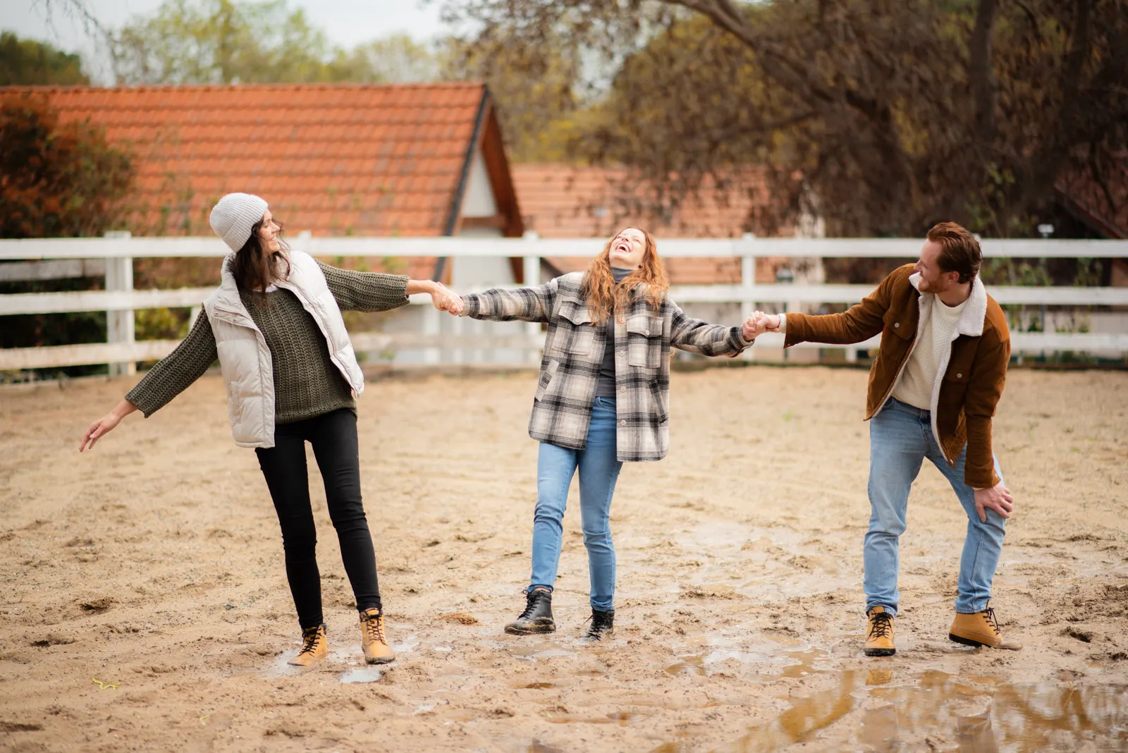 Men's Comfort winter boots Shuma Winter mustard nubuck Waterproof Mid Hiking Shoes