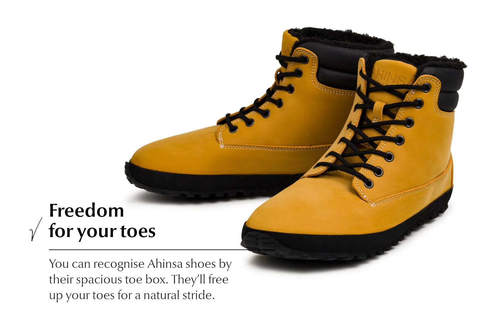 Best Non Waterproof Hiking Shoes Men's Comfort winter boots Shuma Winter mustard nubuck