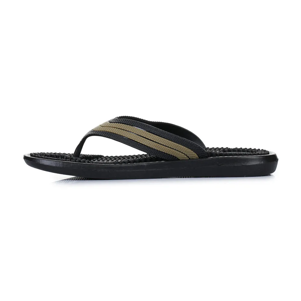 A-HA Casual Black Flip Flop For Men ACCUPLUS-1 By Liberty Sandals By Columbia