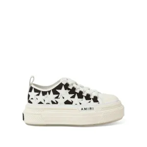 Platform Stars Court Low Sneaker in Black/White Best Sneakers High Arches