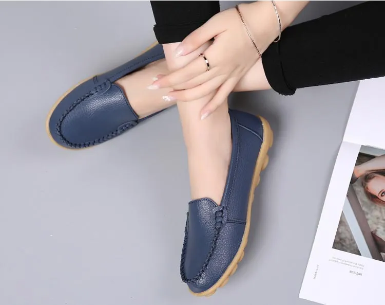 FUDYNMALC White Boat Shoes Womens