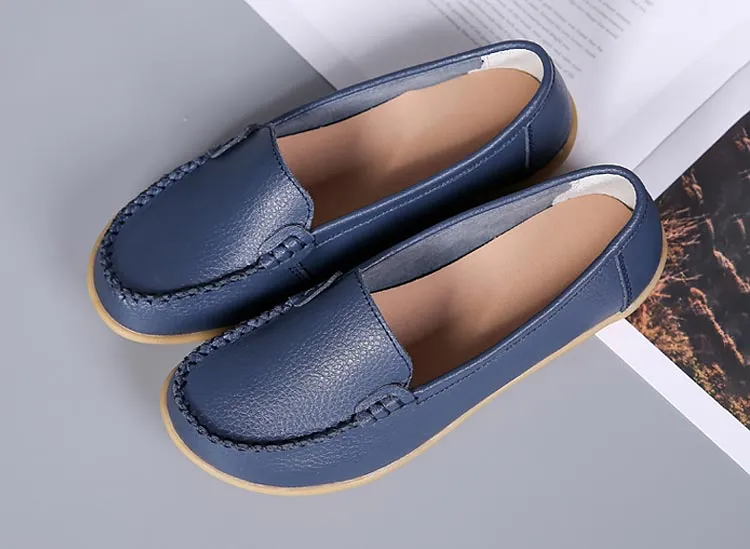 FUDYNMALC White Boat Shoes Womens