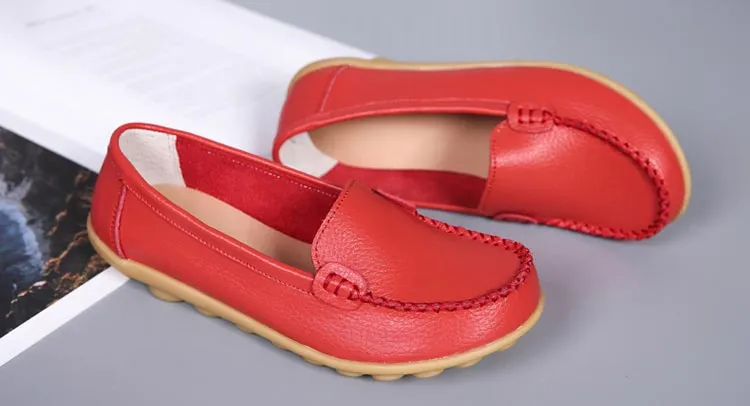 FUDYNMALC White Boat Shoes Womens