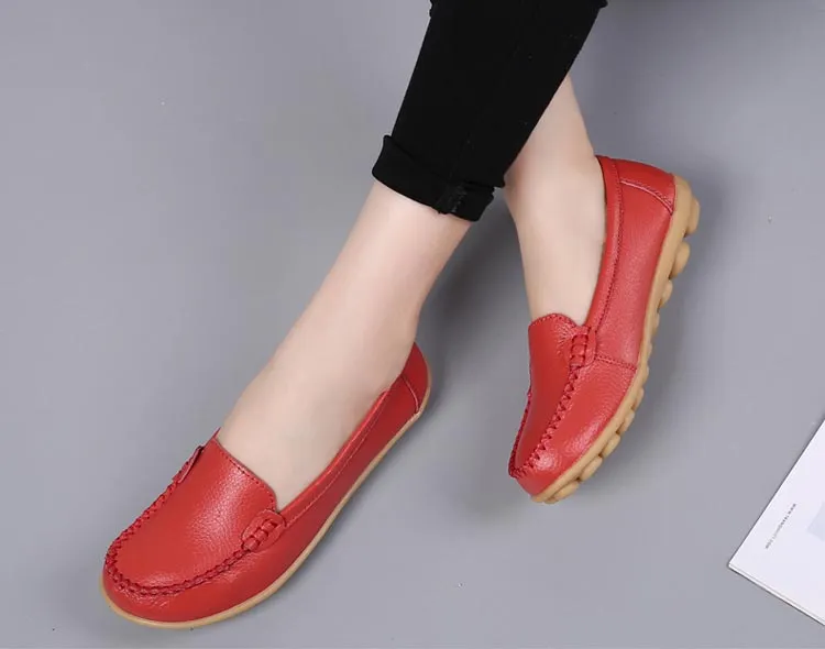 FUDYNMALC White Boat Shoes Womens