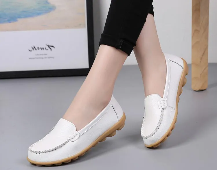 Casual Shoes Trend 2023 FUDYNMALC White Boat Shoes Womens