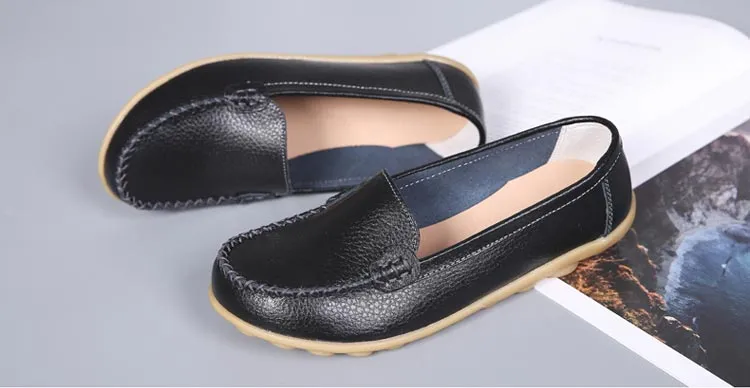 FUDYNMALC White Boat Shoes Womens