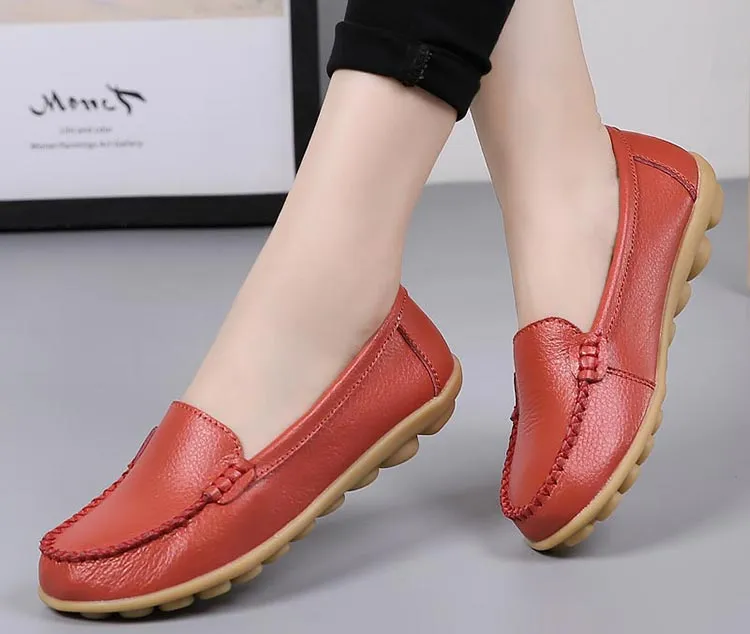 FUDYNMALC White Boat Shoes Womens Casual Wear And Shoes Bellflower