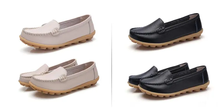 FUDYNMALC White Boat Shoes Womens