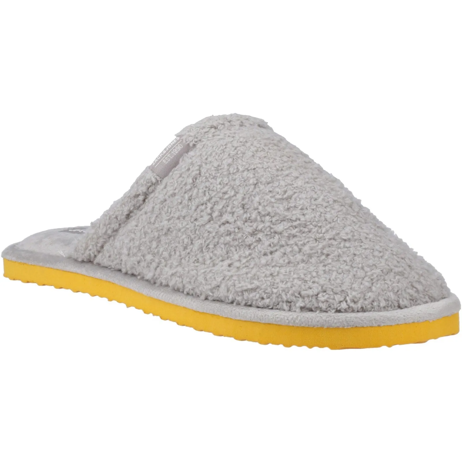 Sheepskin Slippers Soft Sole Jack & Jones Harry Fluff Mens Mule Slipper
