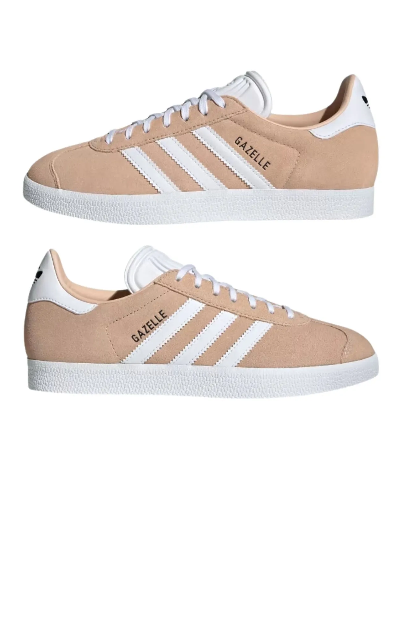 Gazelle W Halo Blush Cloud White Adidas Easy Shoes