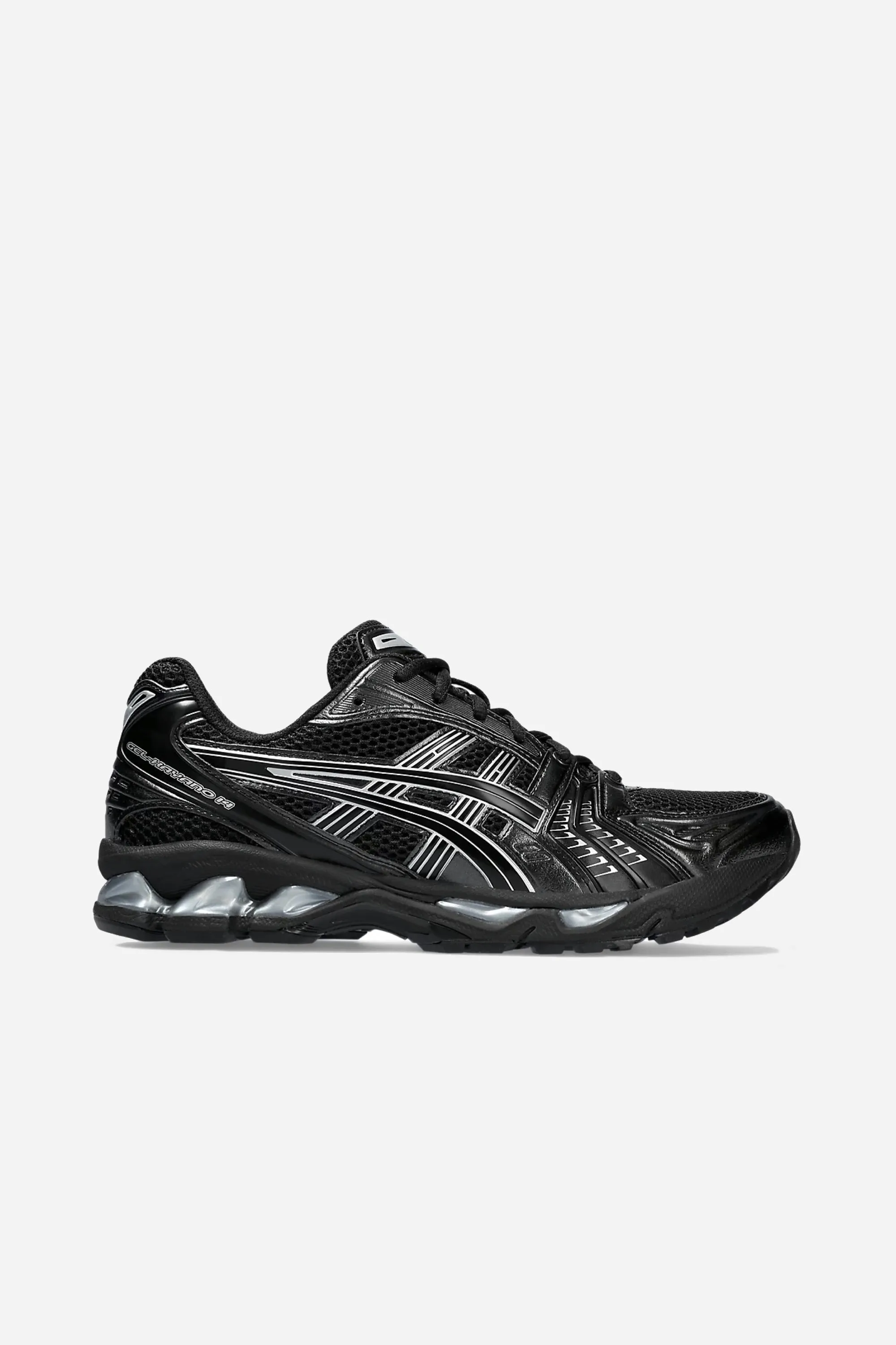 Gel-Kayano 14 Black/Pure Silver Haikyuu Shoes Asics