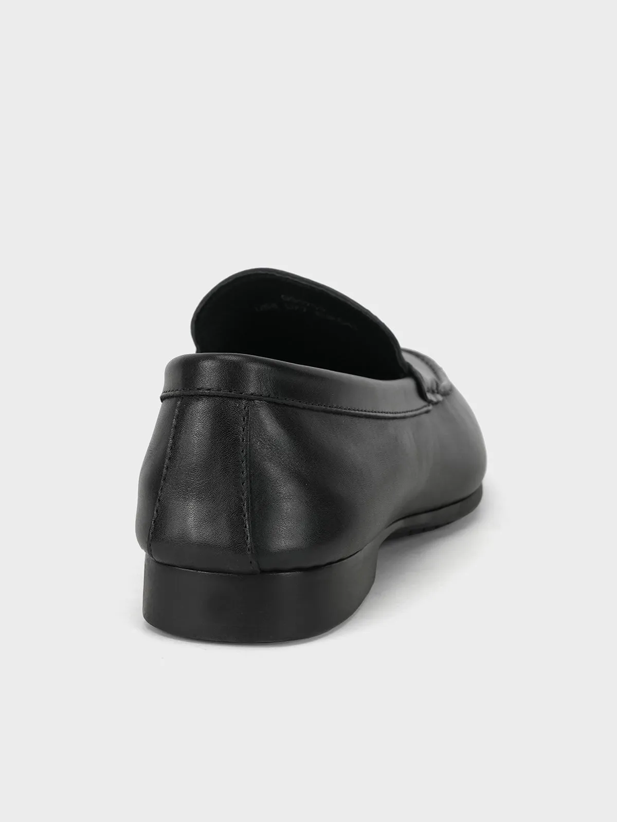 Men "NON" Woven Textured Slip On Casual Leather Moccasin Shoes Wide Toe Flat Shoes