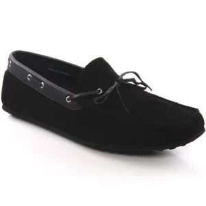 Mens Arsh Flat Slip-on Moccasins Wide Fit Flat Shoes Uk