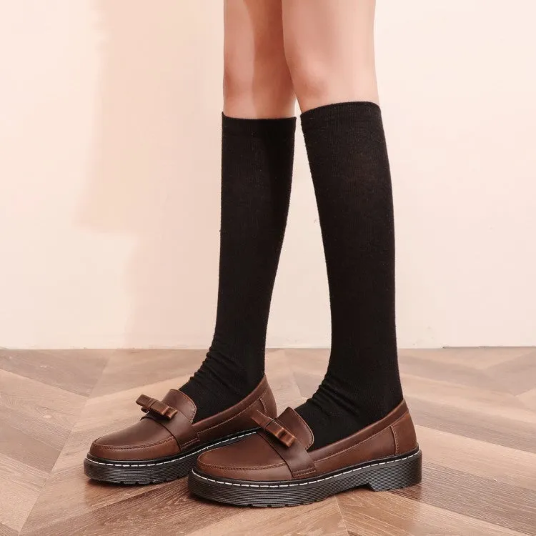 Women's Pumps Knot Flats Shoes Best Running Shoe For Flat Arches