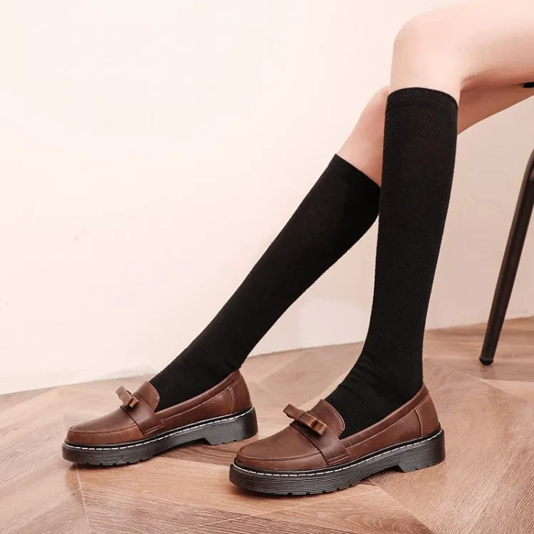 Women's Pumps Knot Flats Shoes Shoes For Overweight Flat Feet