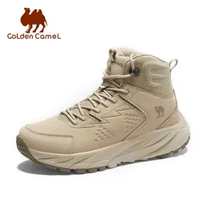 Best Hiking Shoes For Glacier National Park Golden Camel Outdoor Hiking Shoes for Men 2022 New Waterproof Men's Winter Boots Non-slip Cushioning Wear-resistant Sports Shoes