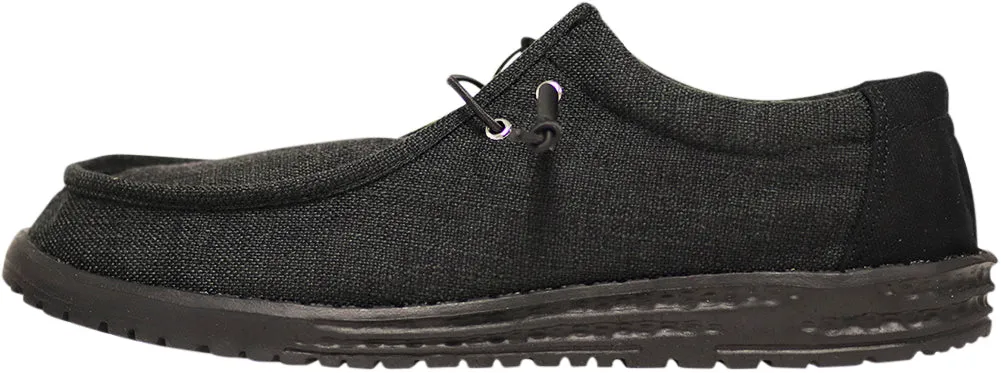 The Ballet Slippers Book NORTY - Mens Lightweight Loafer Slip On Lace Up Boat Shoe